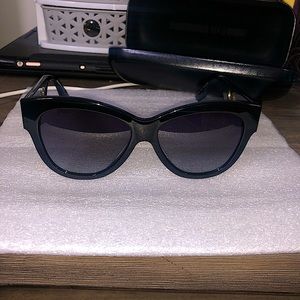 Alexander McQueen black sunglasses